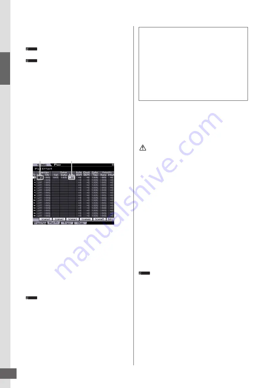 Yamaha MOTIF X5 Скачать руководство пользователя страница 36