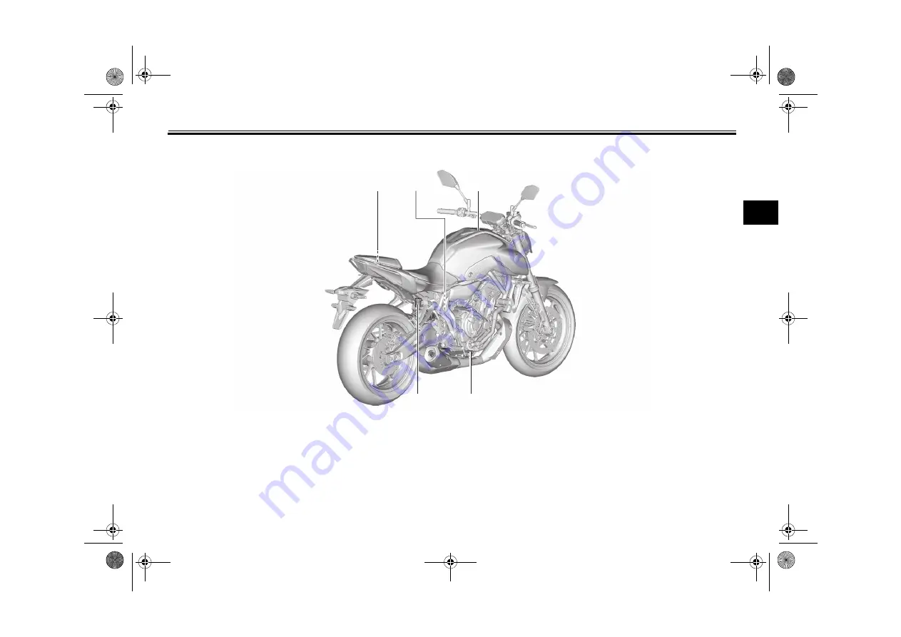 Yamaha MT07N Owner'S Manual Download Page 17