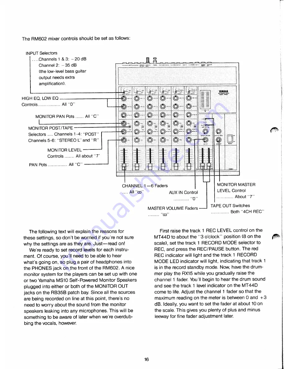 Yamaha Multitrack Guidebook II Скачать руководство пользователя страница 18