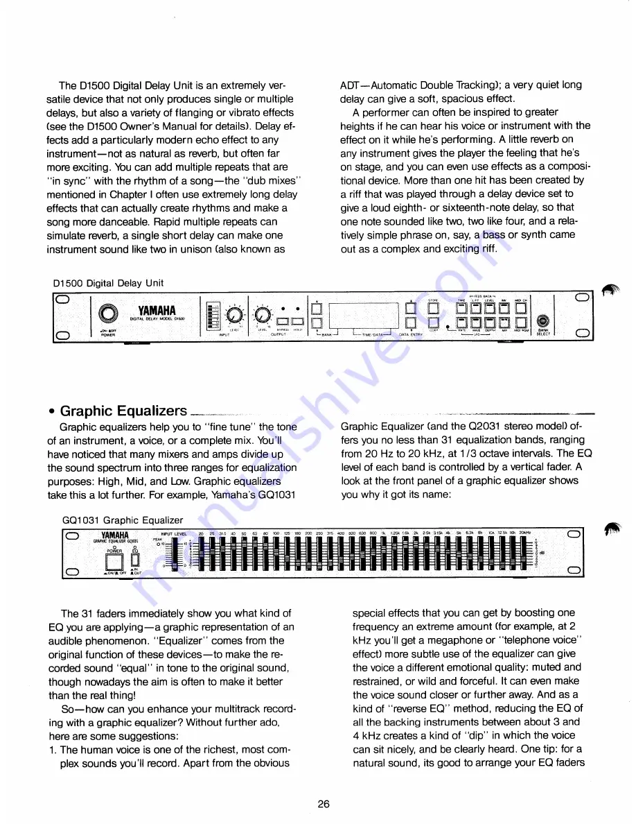 Yamaha Multitrack Guidebook II Скачать руководство пользователя страница 28