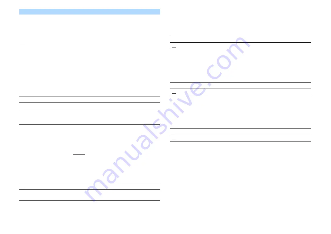 Yamaha MusicCast TSR-7810 Owner'S Manual Download Page 110