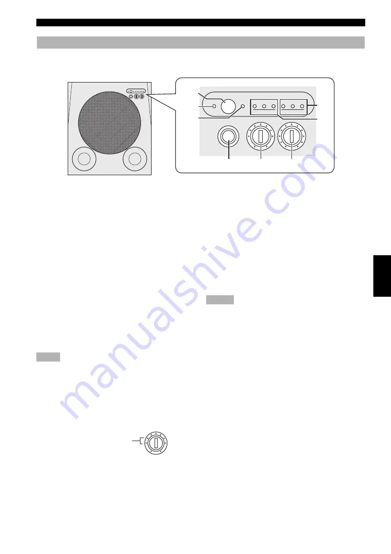 Yamaha NS-SW901 Скачать руководство пользователя страница 105