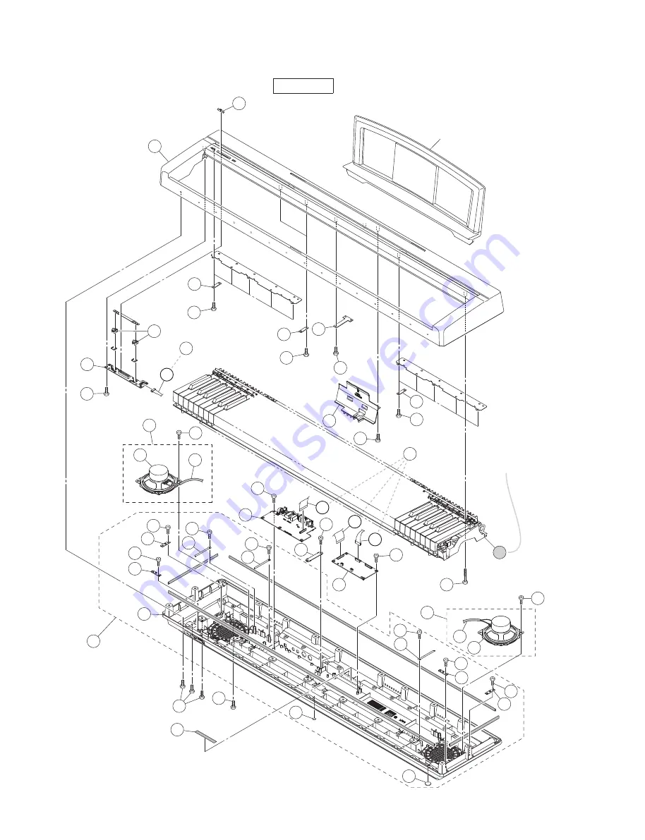 Yamaha P-105B Service Manual Download Page 68