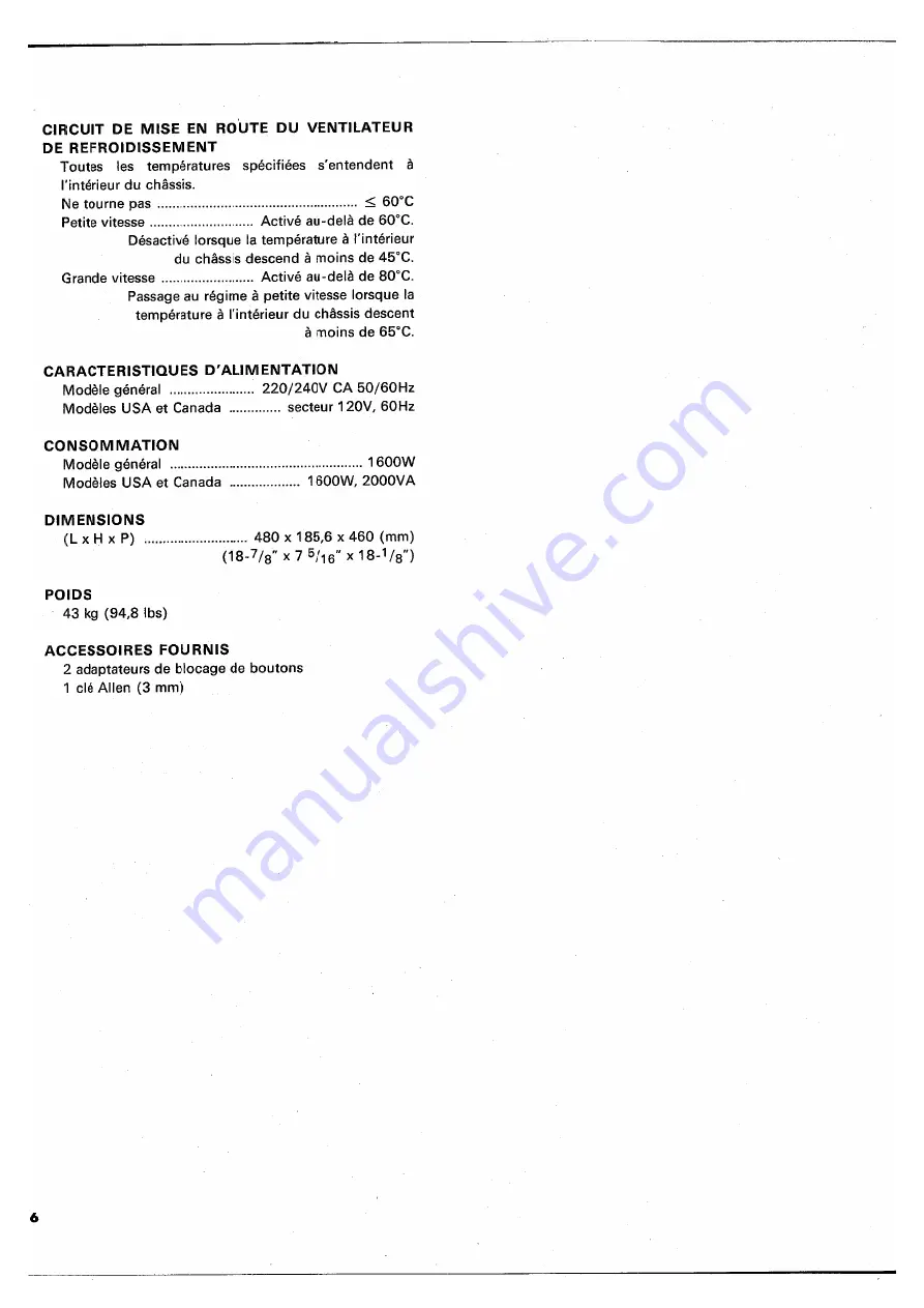 Yamaha PC4002M Operating Manual Download Page 22