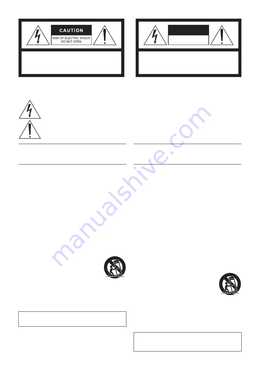 Yamaha PC412-D Quick Start Manual Download Page 2