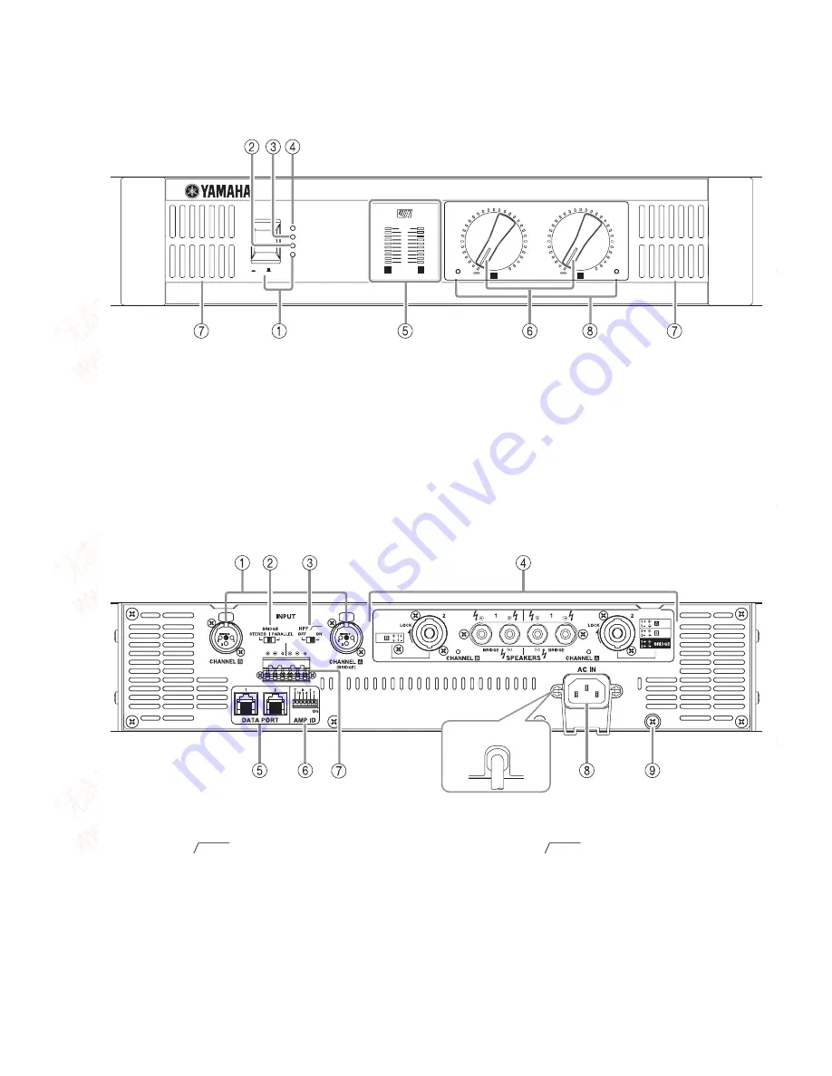 Yamaha PC6501N Скачать руководство пользователя страница 5