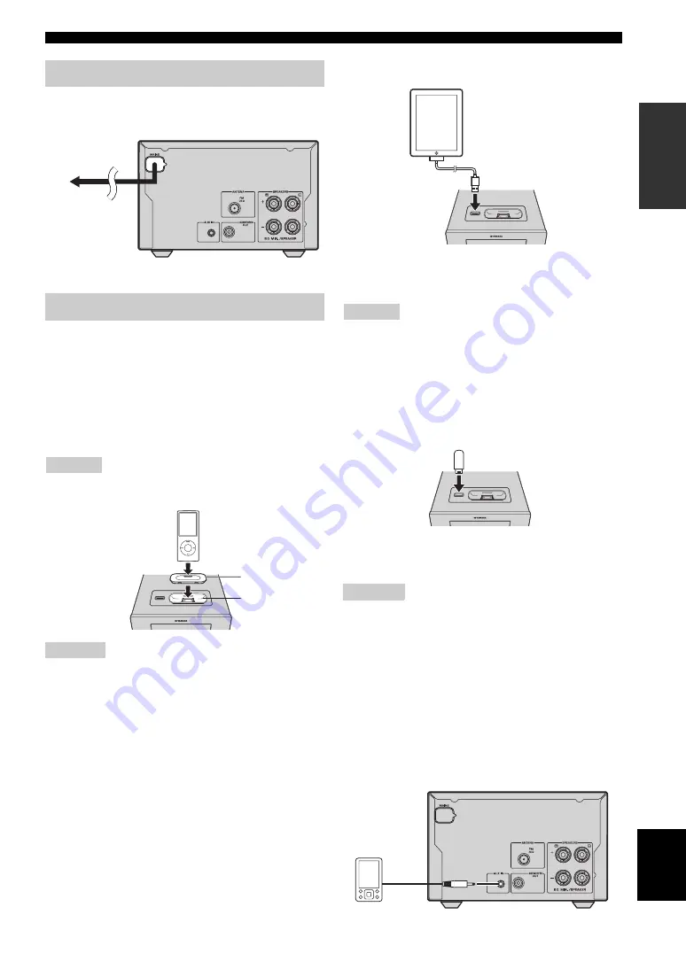 Yamaha Pianocraft MCR-232-SB Owner'S Manual Download Page 43