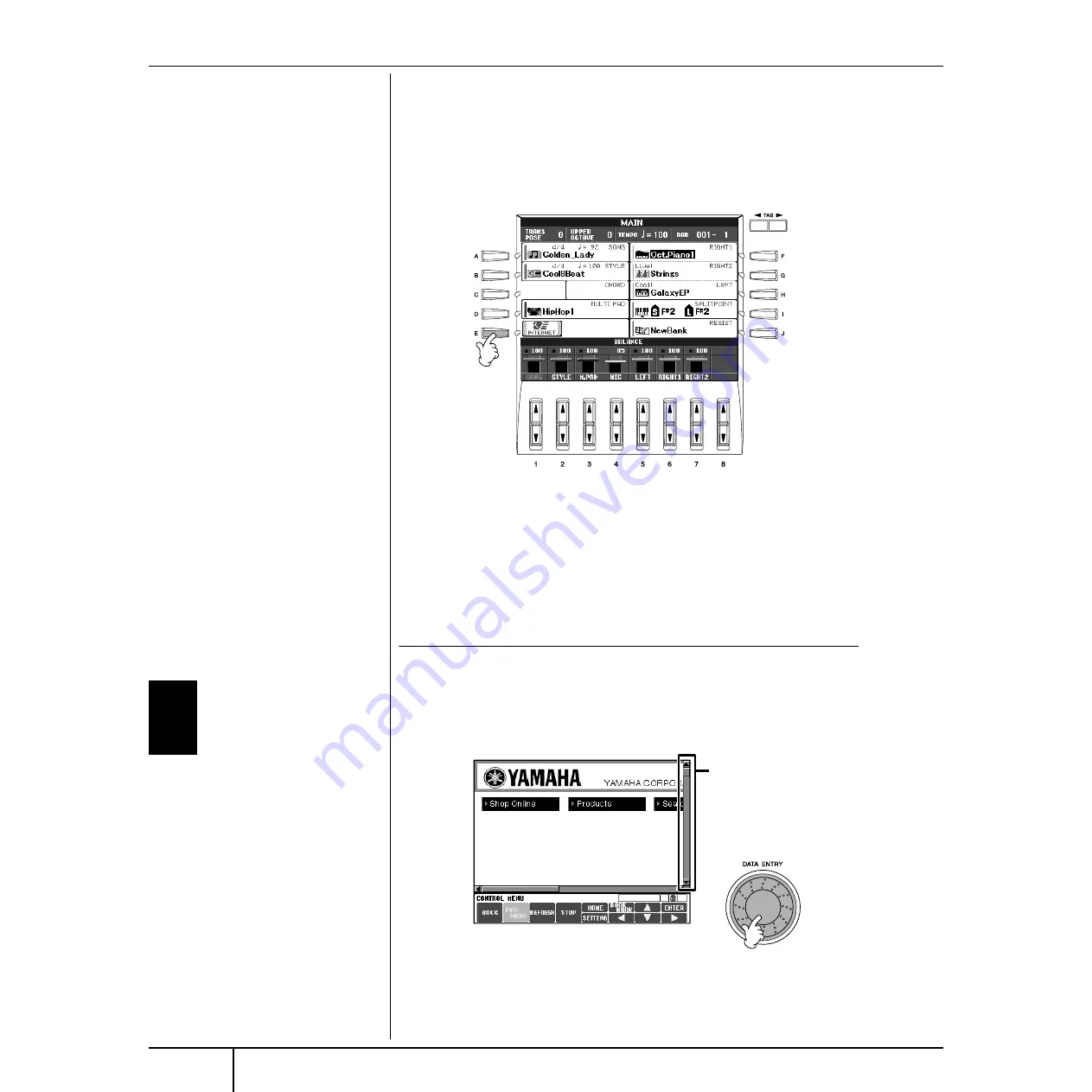 Yamaha PortaTone PSR-500 Gebruikershandleiding Download Page 166