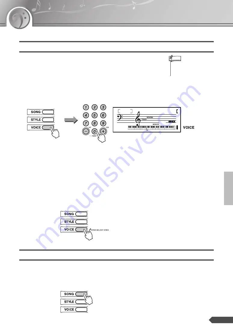 Yamaha Portatone YPT-300 Owner'S Manual Download Page 37