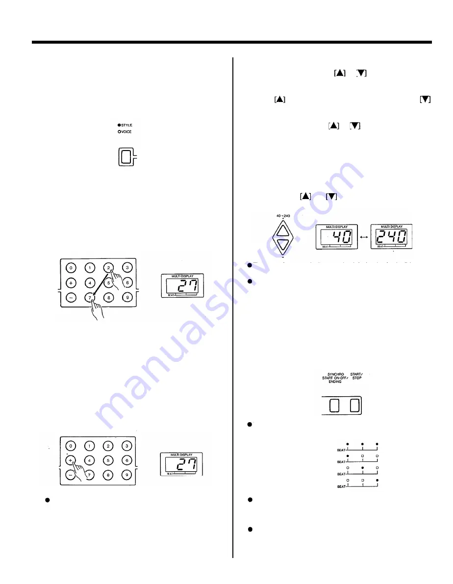 Yamaha PortaTone Owner'S Manual Download Page 9