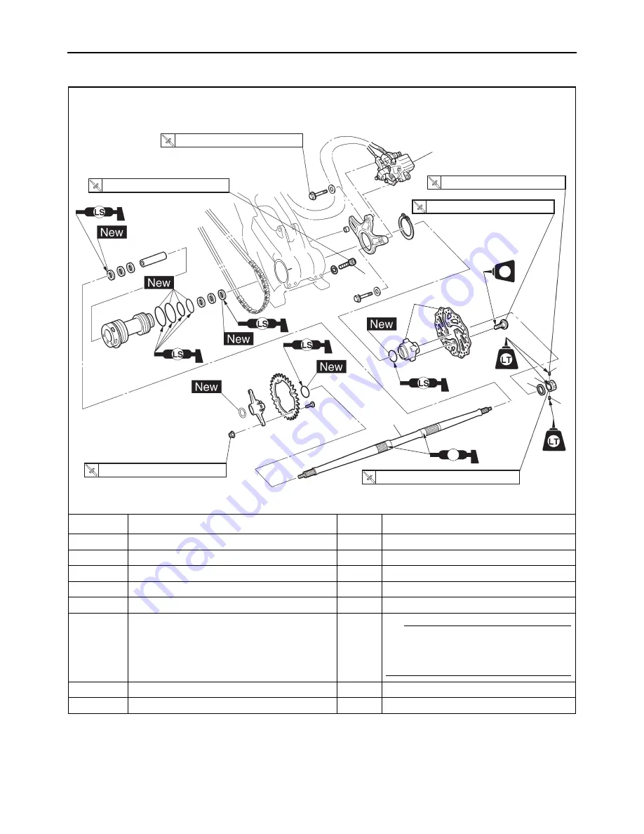 Yamaha RAPTOR YFM700RF 2015 Service Manual Download Page 143