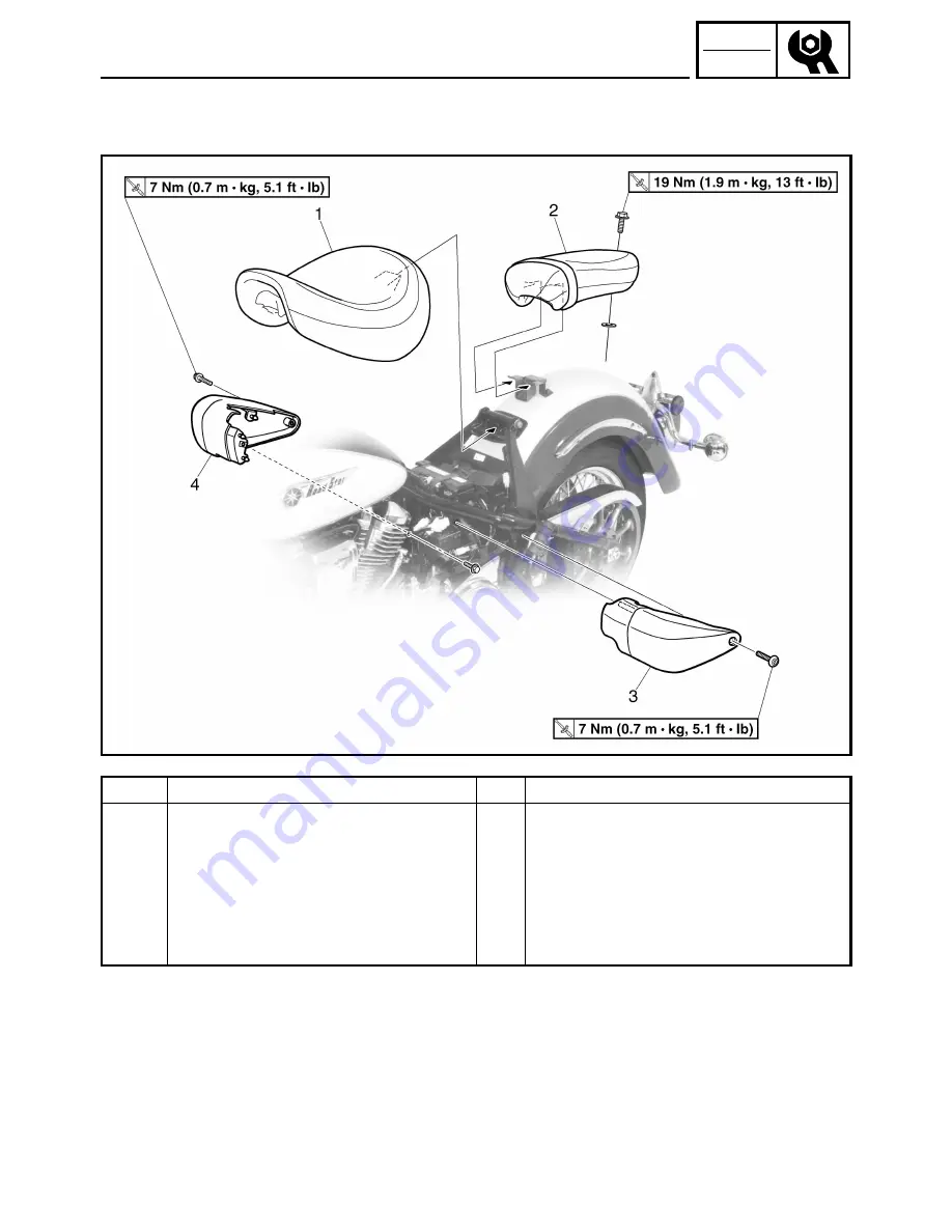 Yamaha ROAD STAN XV17ASC Скачать руководство пользователя страница 37