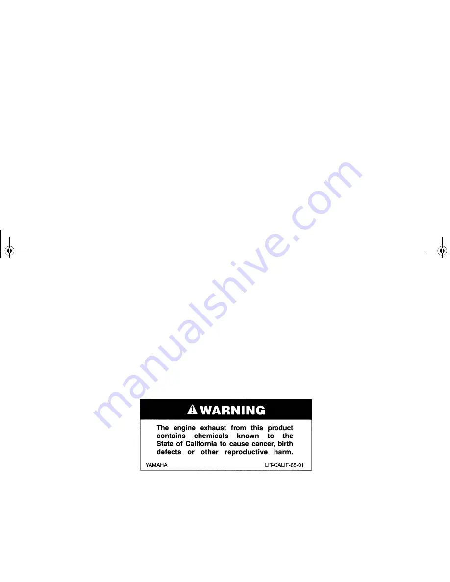 Yamaha Road Stan XV17AT Owner'S Manual Download Page 2