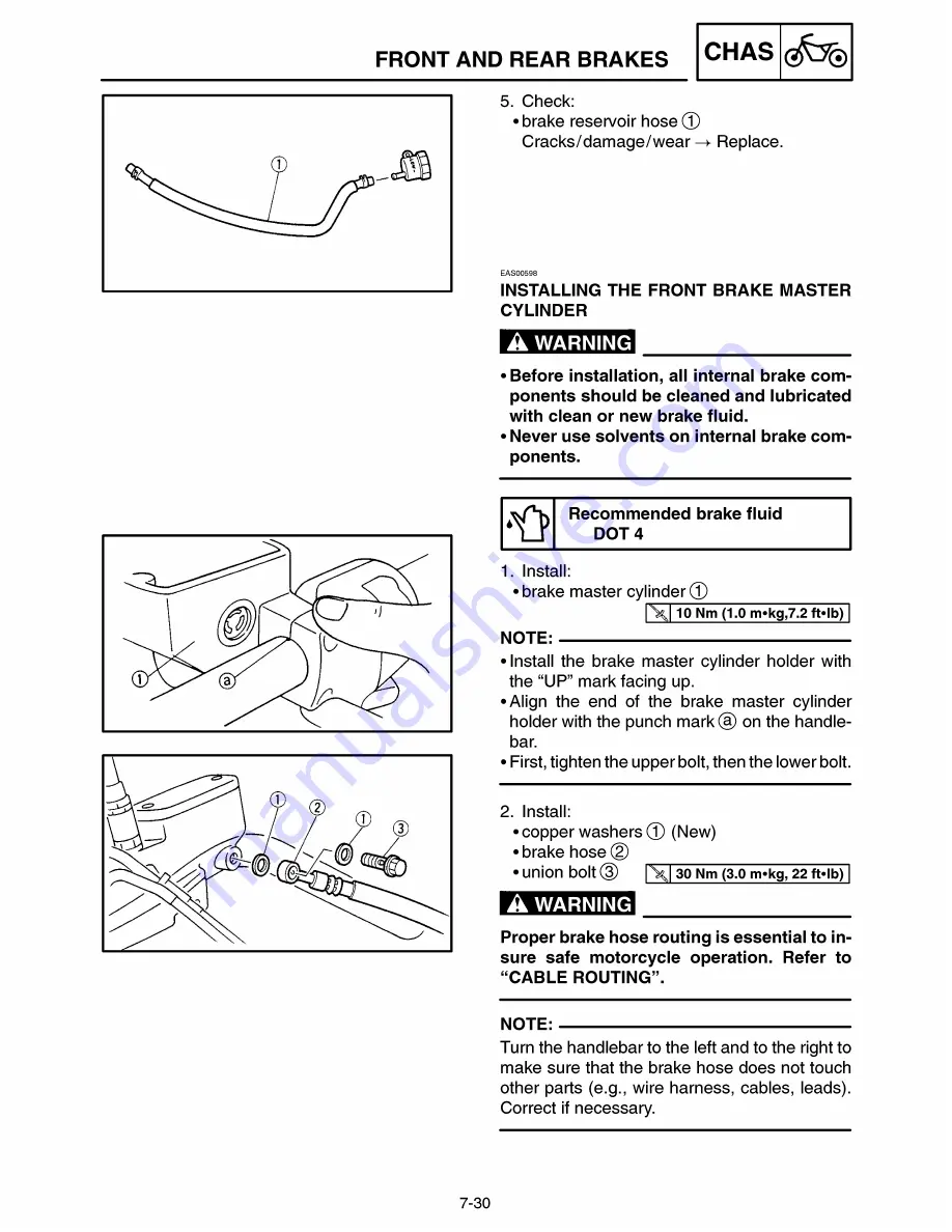 Yamaha Royal Star Tour Deluxe XVZ13CTTC Supplementary Service Manual Download Page 407