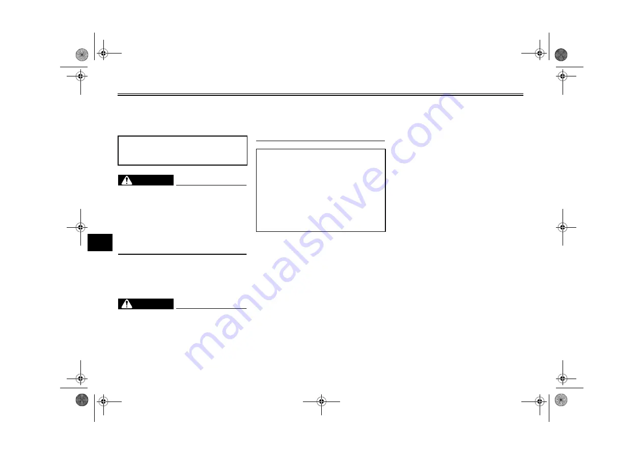 Yamaha Royal Star XVZ13CTW Owner'S Manual Download Page 68