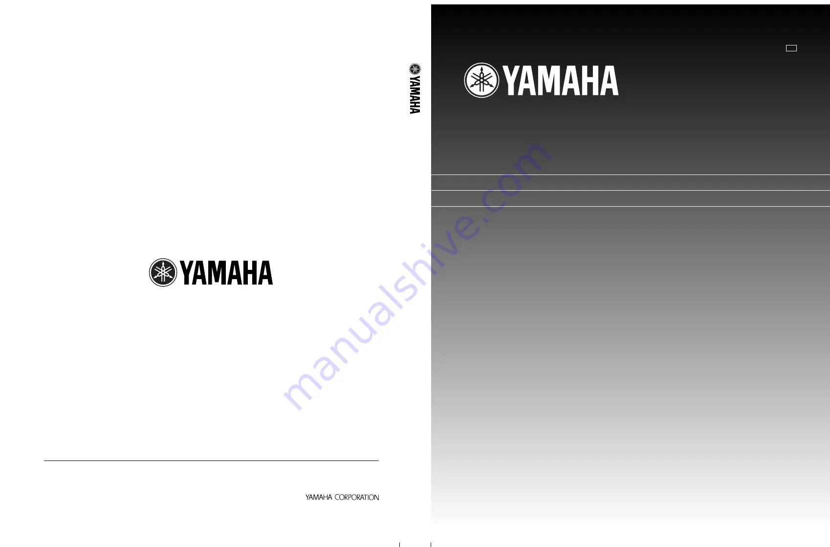 Yamaha RX-V595aRDS Owner'S Manual Download Page 1