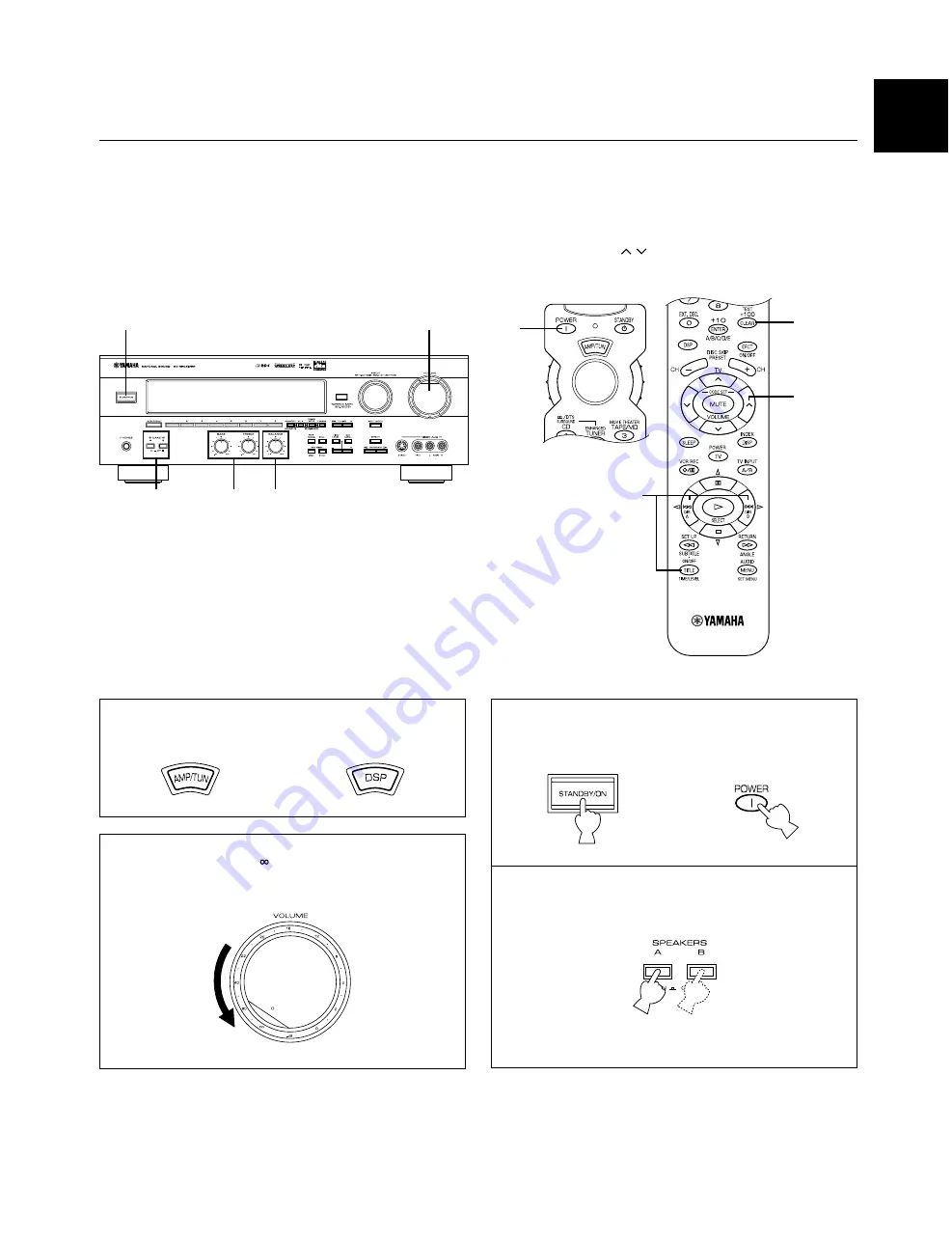 Yamaha RX-V595aRDS Owner'S Manual Download Page 21