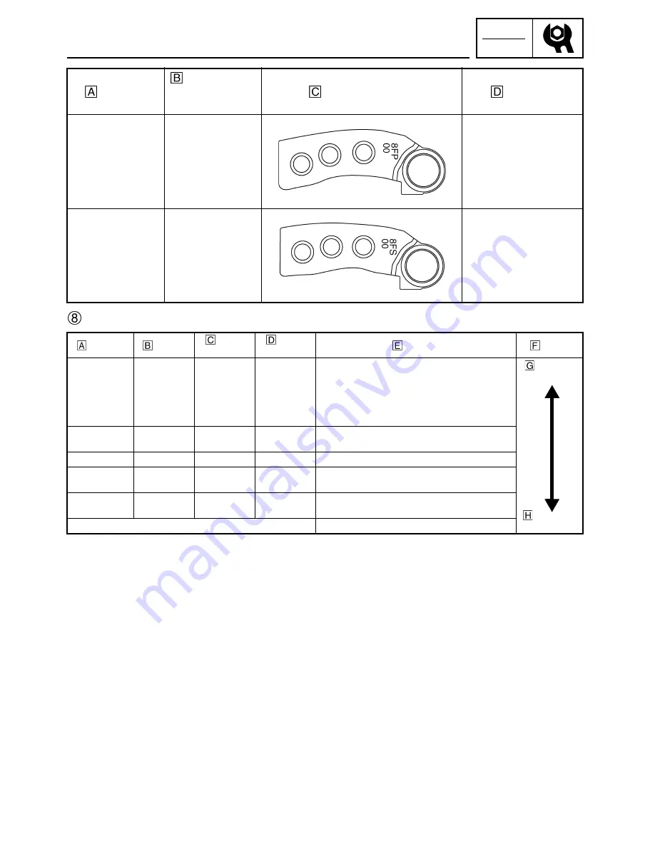 Yamaha RX10LTGTYL Service Manual Download Page 223