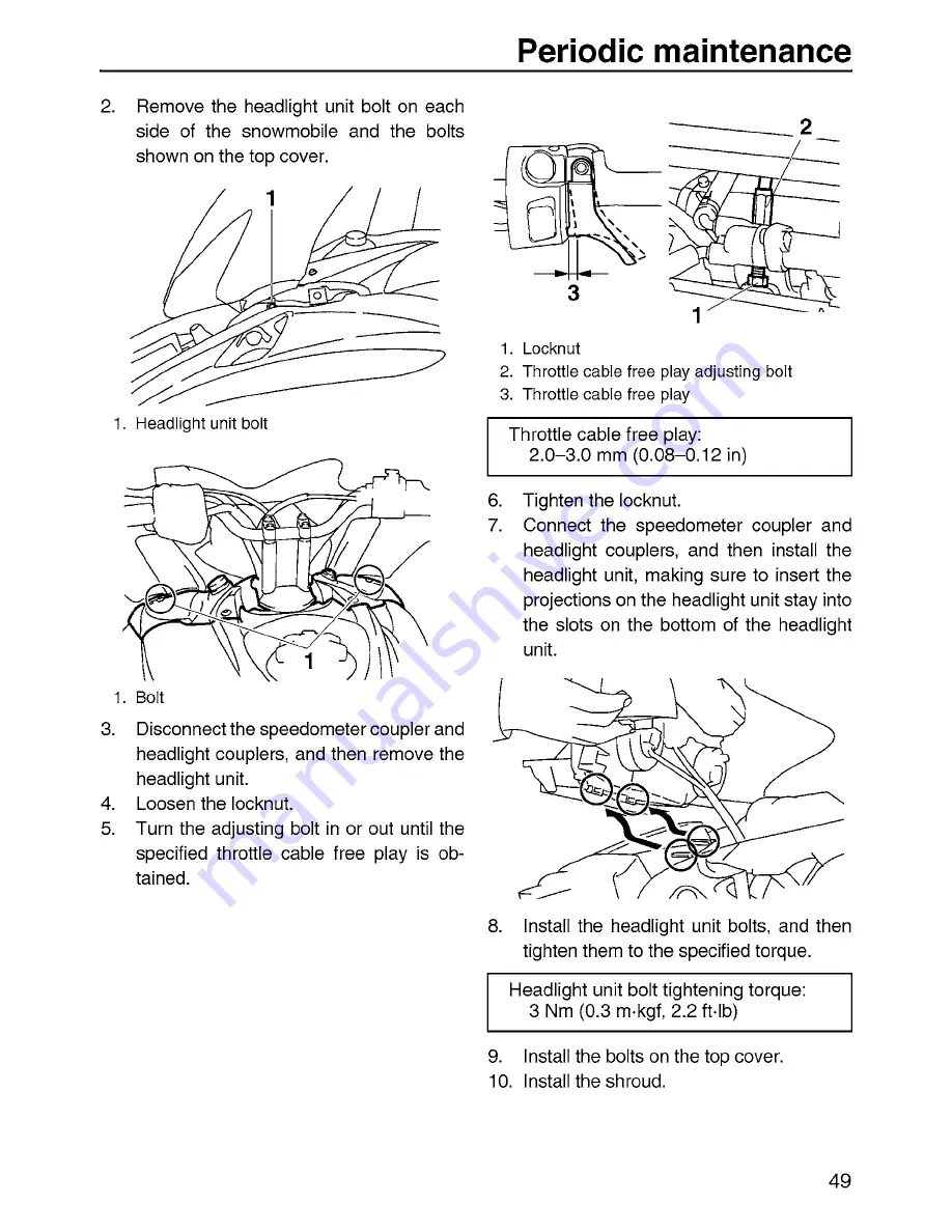 Yamaha RX10RX Owner'S Manual Download Page 55