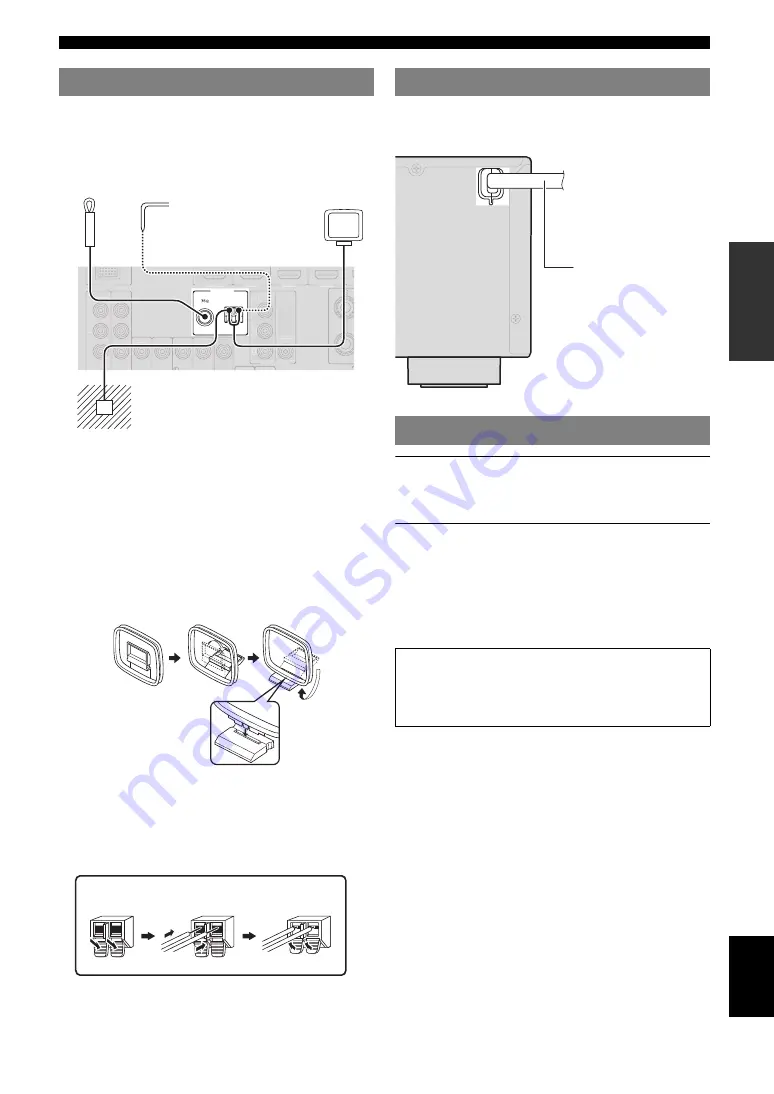 Yamaha RXV565 - RX AV Receiver Owner'S Manual Download Page 21