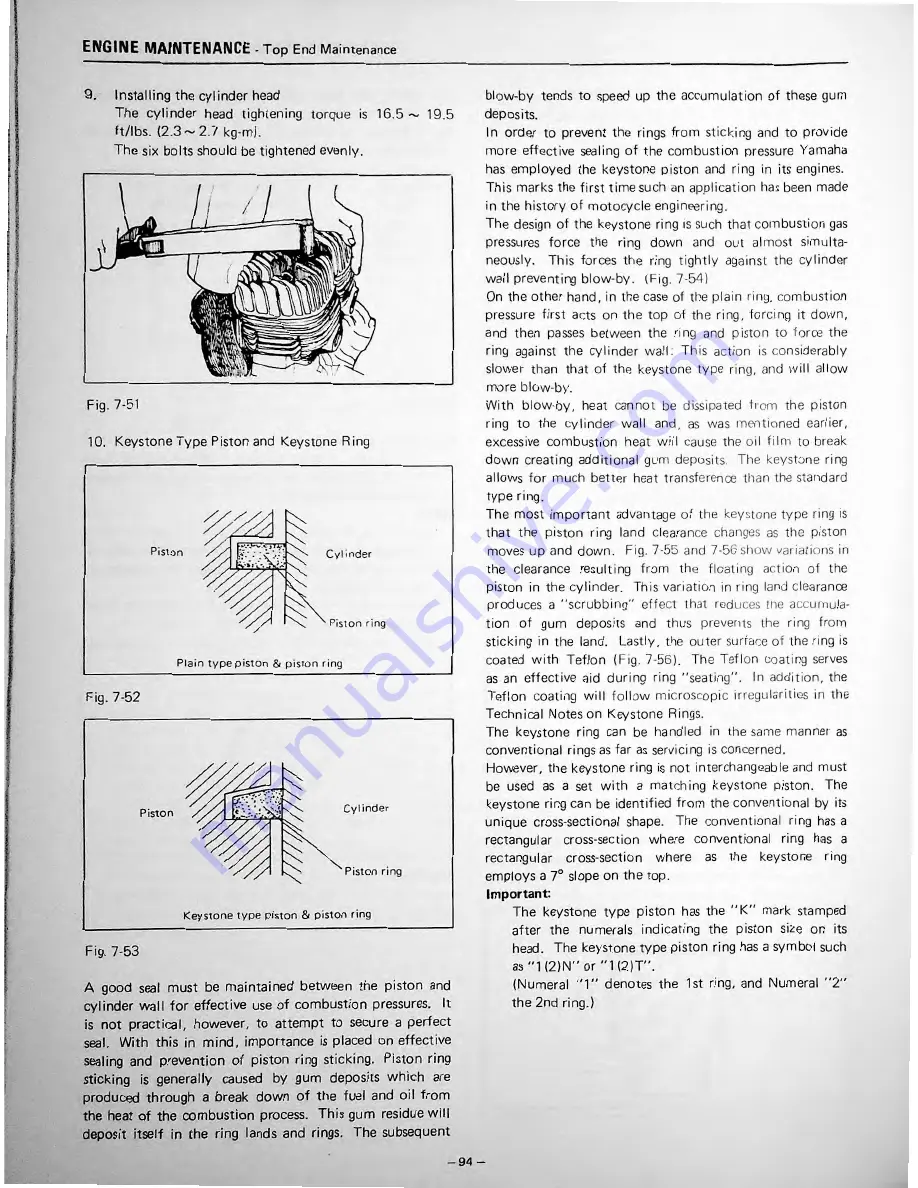 Yamaha SL338D Service Manual Download Page 100