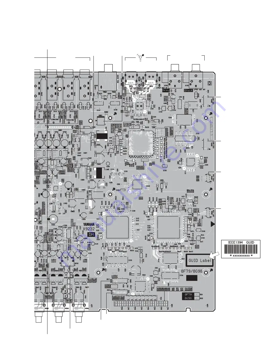 Yamaha Steinberg MR816SCX Service Manual Download Page 25