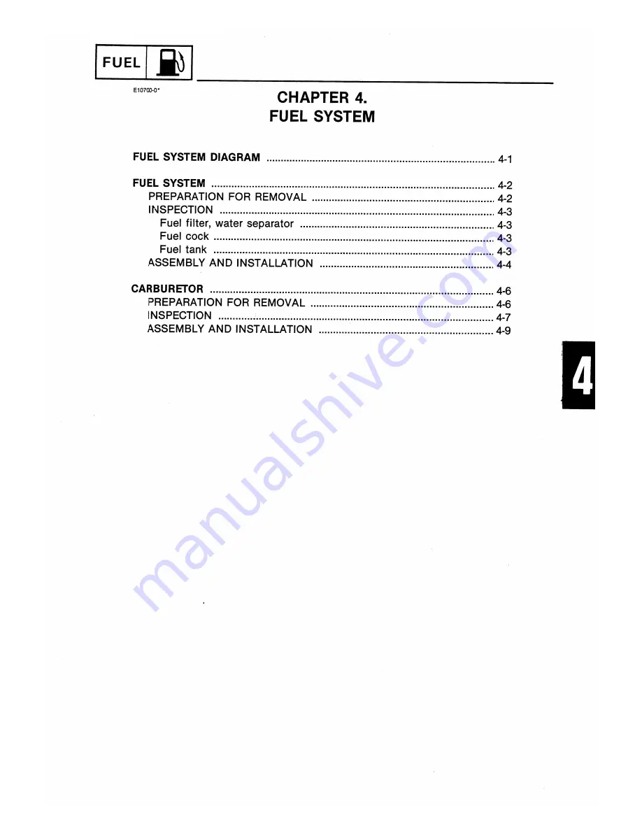 Yamaha SUPER JET SJ650Q 1991 Service Manual Download Page 47