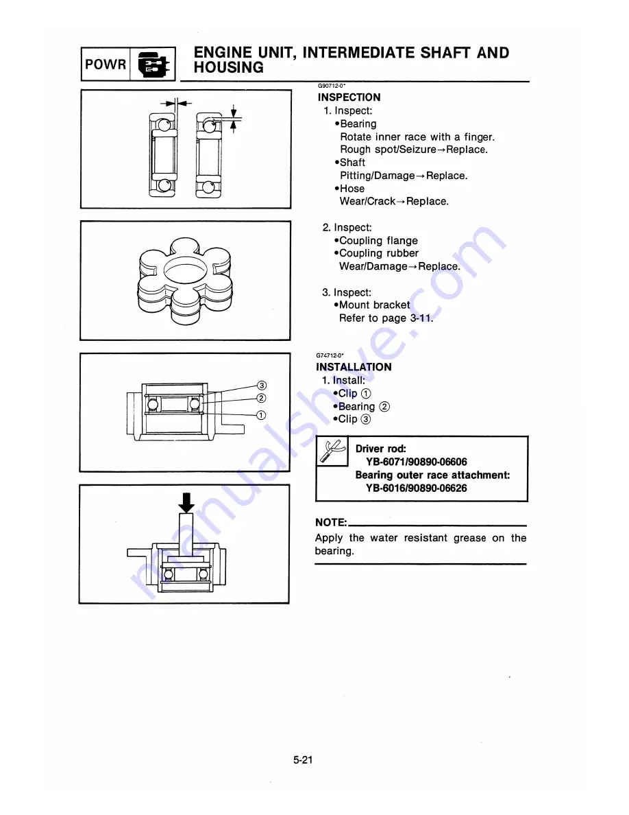 Yamaha SUPER JET SJ650Q 1991 Service Manual Download Page 81