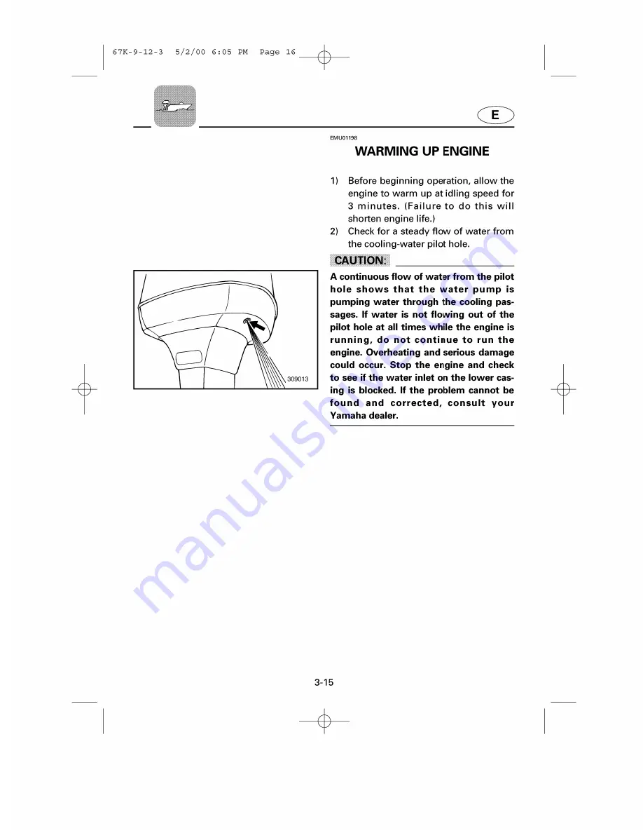 Yamaha SX150Z Owner'S Manual Download Page 58