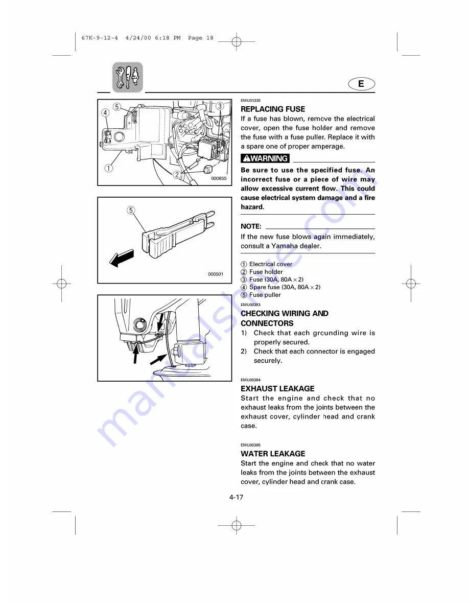 Yamaha SX150Z Owner'S Manual Download Page 84