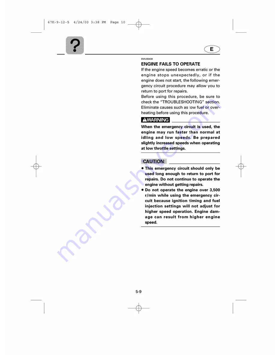 Yamaha SX150Z Owner'S Manual Download Page 106