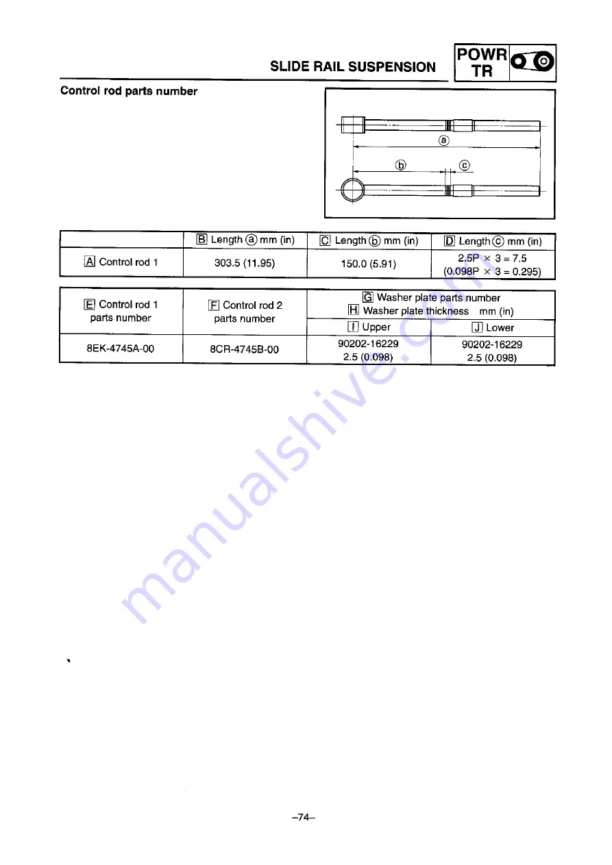 Yamaha SXV70G 2001 Service Manual Download Page 80