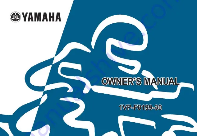 Yamaha T115SE 2019 Owner'S Manual Download Page 1