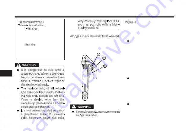 Yamaha T115SE 2019 Owner'S Manual Download Page 51