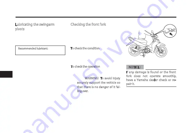 Yamaha T115SE 2019 Owner'S Manual Download Page 59