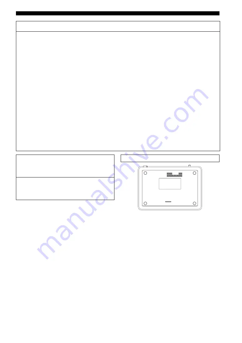 Yamaha TSX-120BL Owner'S Manual Download Page 3