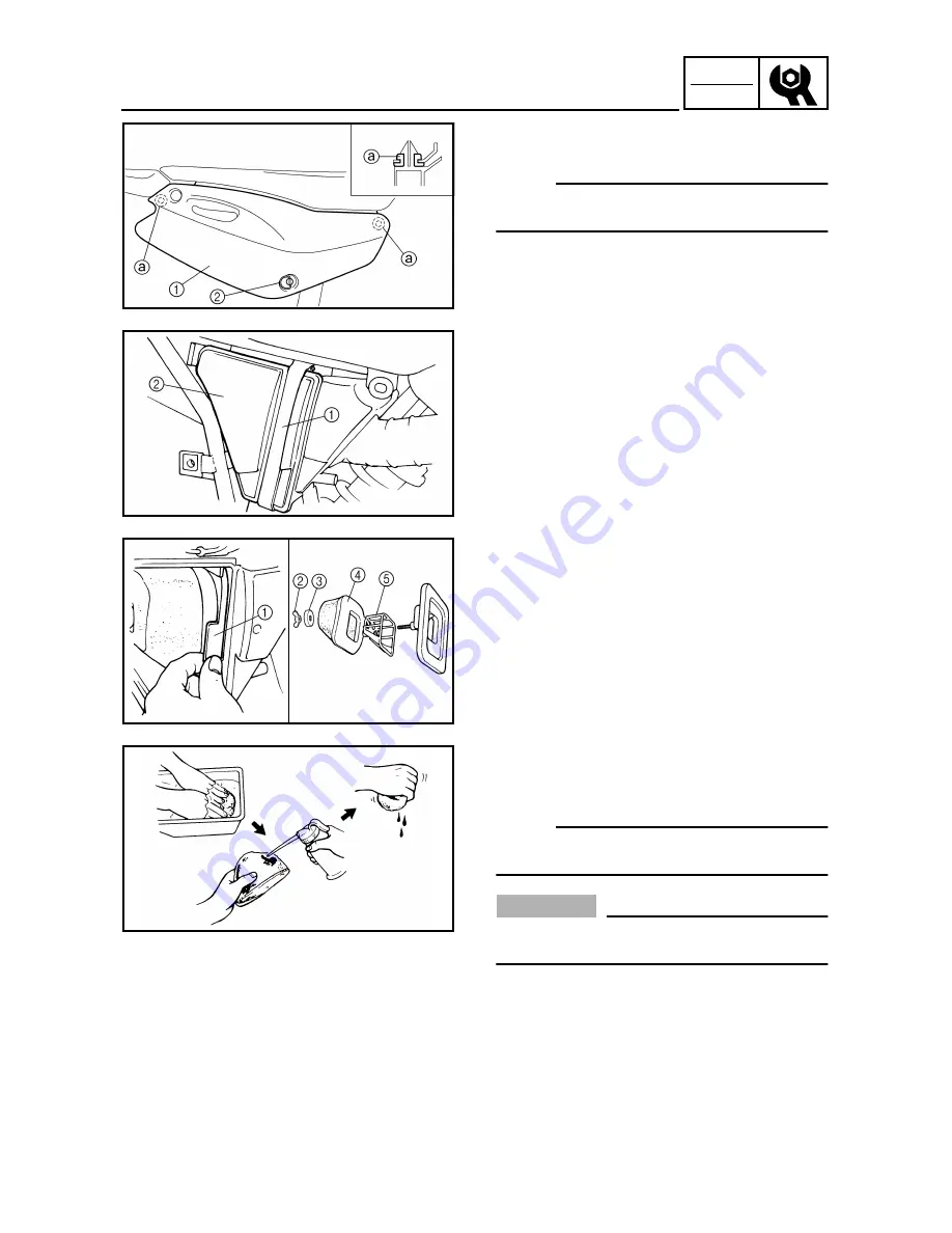 Yamaha TT-R125(V) Owner'S Service Manual Download Page 184