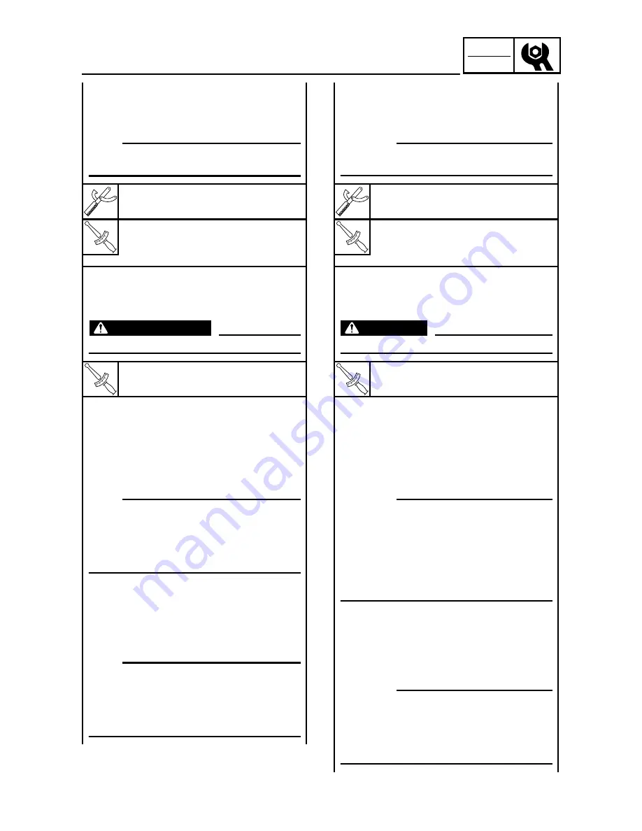 Yamaha TT-R125(V) Owner'S Service Manual Download Page 235