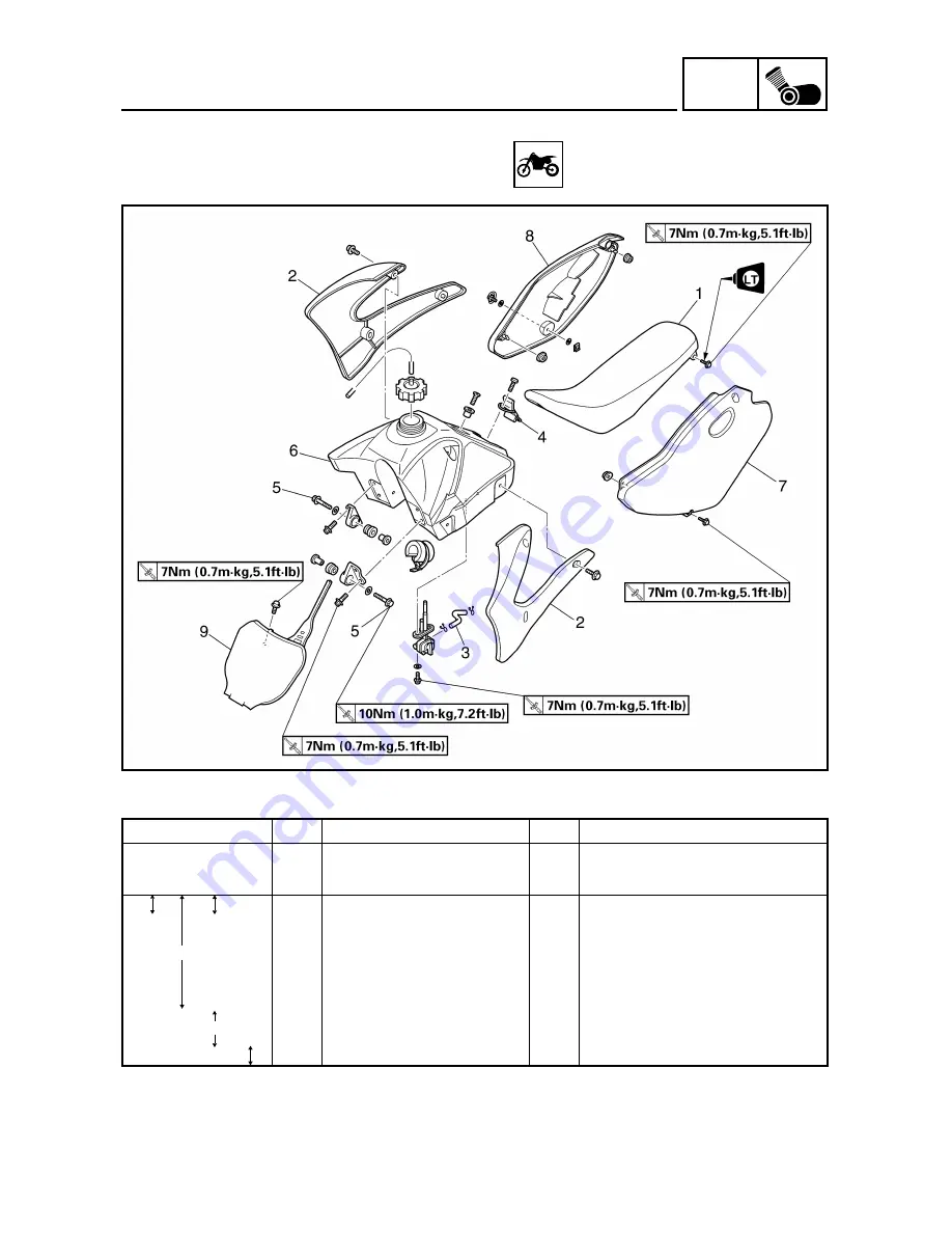 Yamaha TT-R125(V) Скачать руководство пользователя страница 260