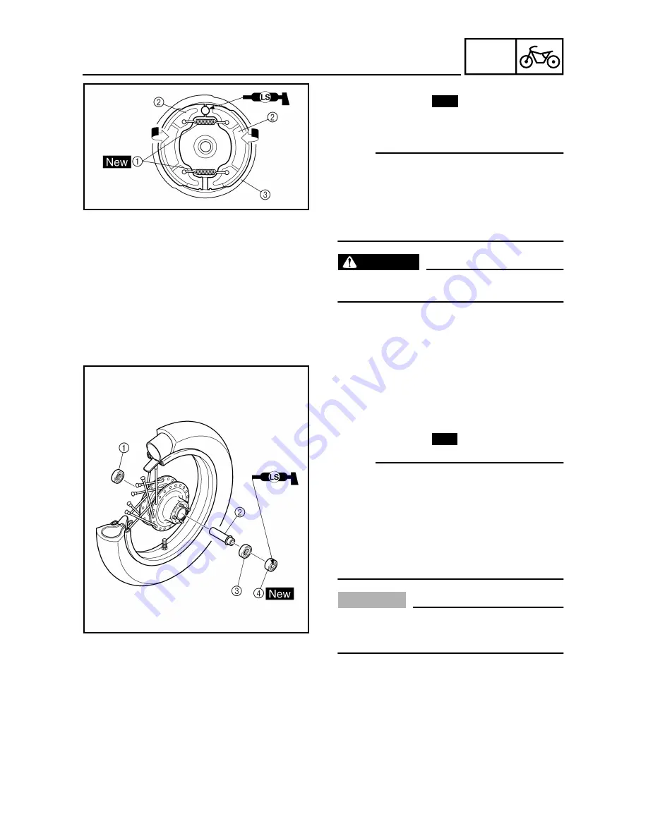 Yamaha TT-R125(V) Owner'S Service Manual Download Page 482