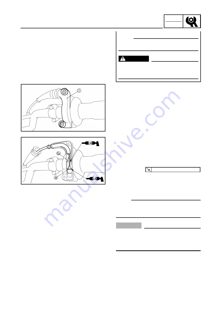 Yamaha TT-R125(W) 2006 Owner'S Service Manual Download Page 188