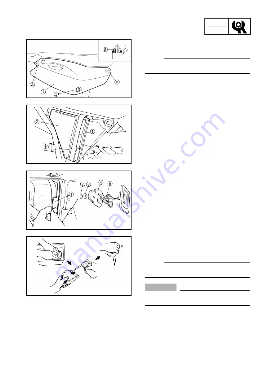 Yamaha TT-R125(W) 2006 Owner'S Service Manual Download Page 190