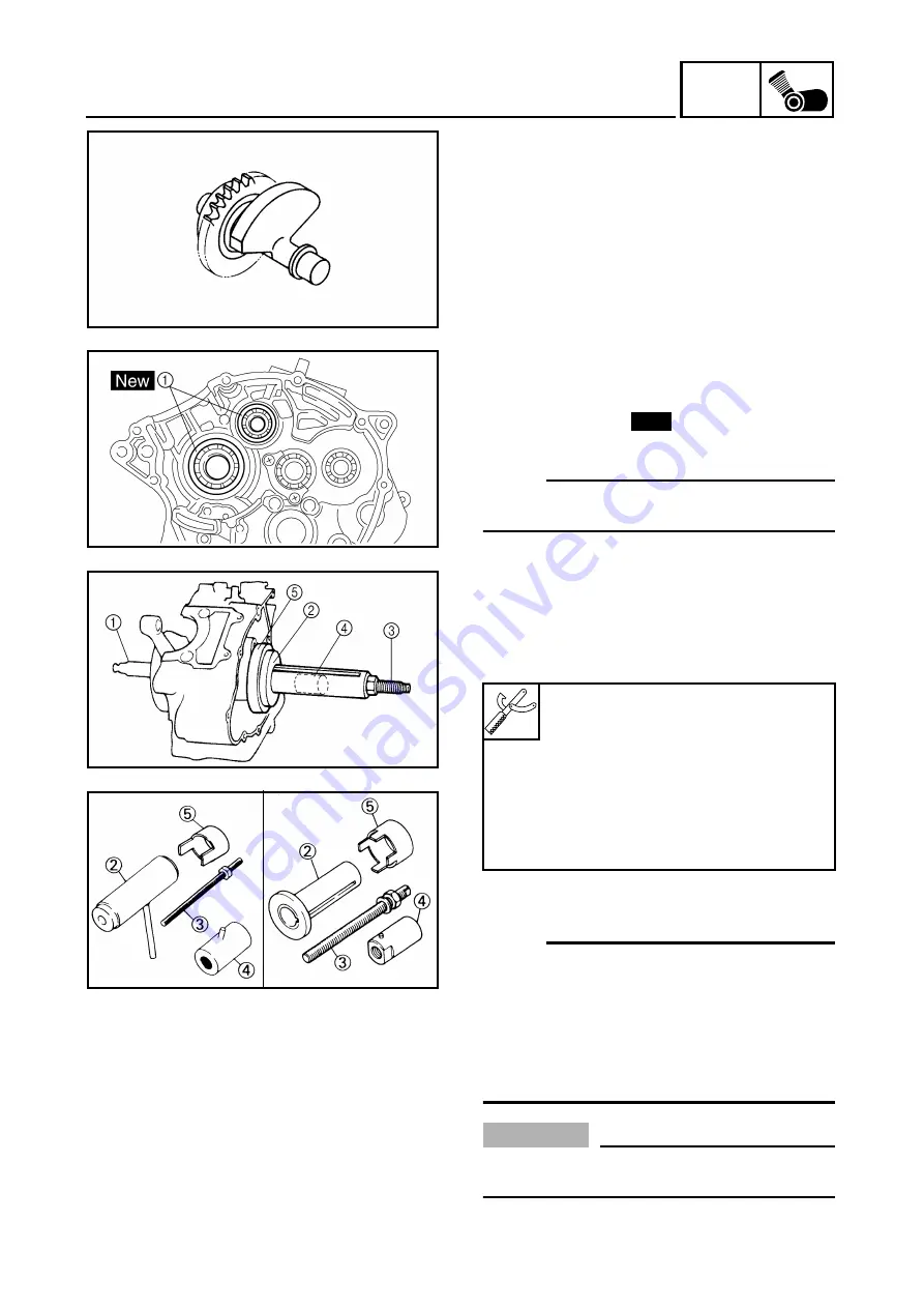 Yamaha TT-R125(W) 2006 Owner'S Service Manual Download Page 414