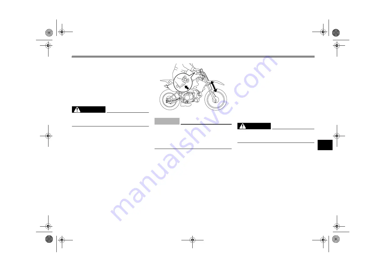 Yamaha TT-R90(W) Owner'S Manual Download Page 61