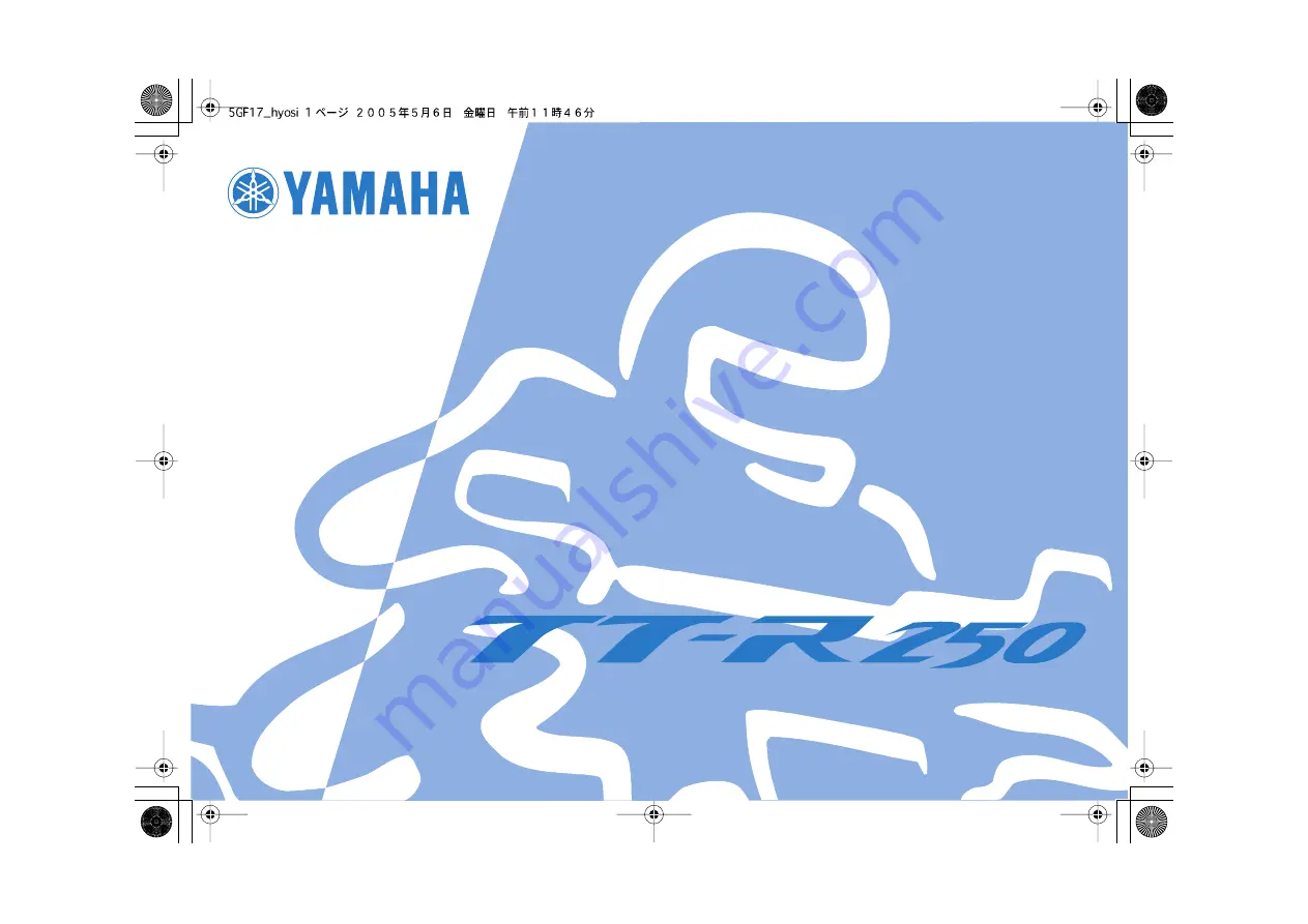 Yamaha TTR250V(C) Owner'S Manual Download Page 1