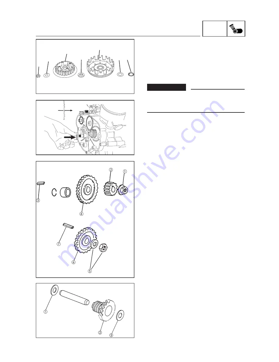 Yamaha TZR50 '03 Service Manual Download Page 88