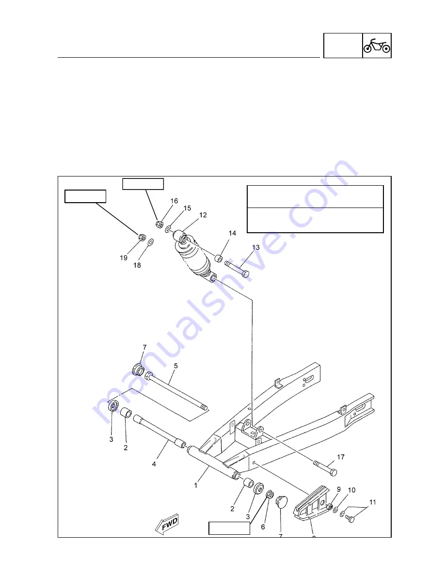 Yamaha TZR50 '03 Service Manual Download Page 186