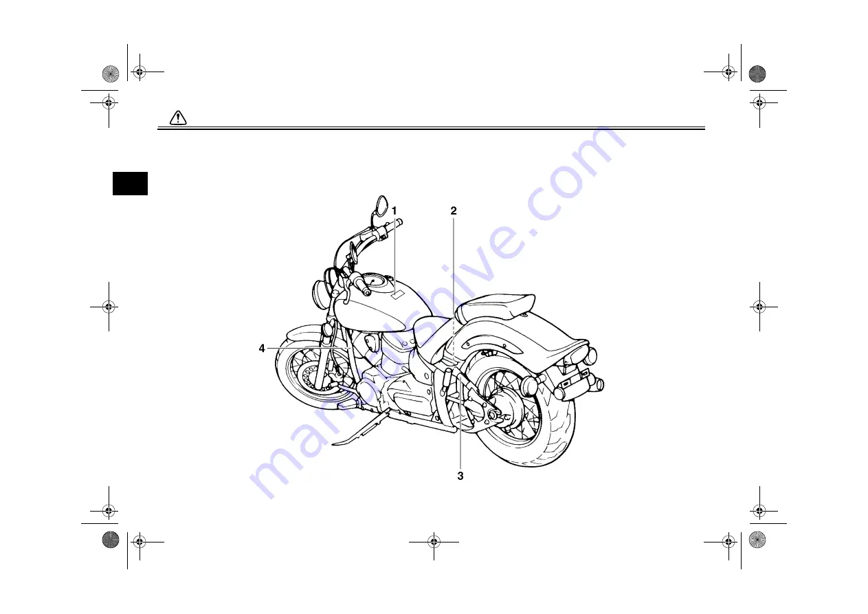 Yamaha V-Star XVS1100R Скачать руководство пользователя страница 15