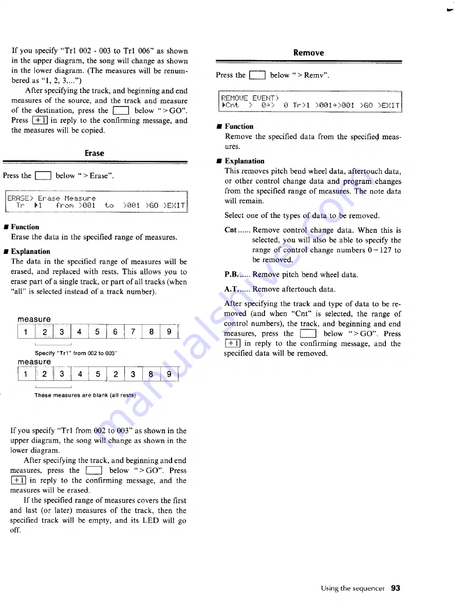 Yamaha V50 Use Manual Download Page 16