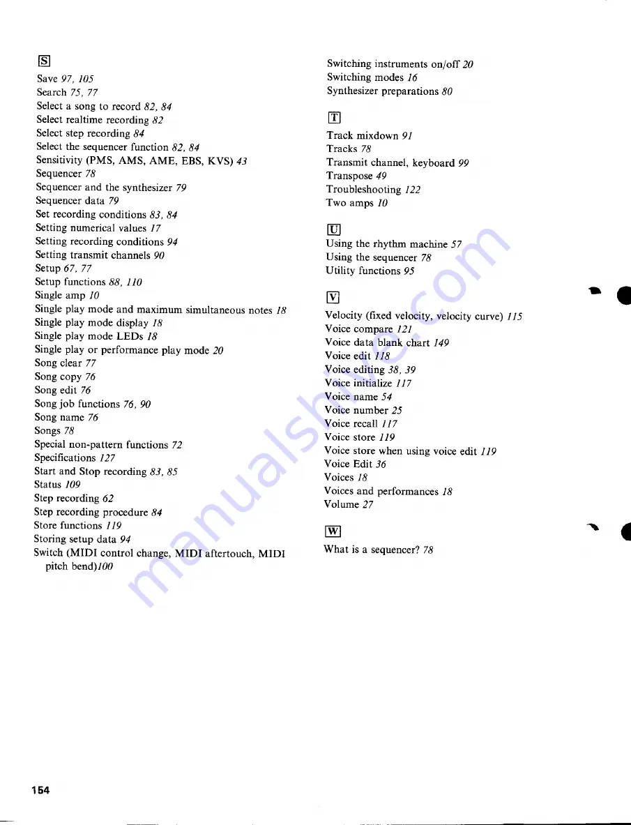 Yamaha V50 Use Manual Download Page 77